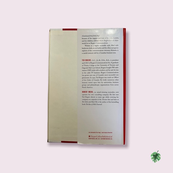 📚 Relentless by Ted Rogers and Robert Brehl - Picture 6 of 7